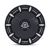 24" DUB DC7271 Cheef 24x10 6x135 6x5.5 30mm Gloss Black Milled Wheel Truck Rim