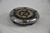 Zen Racing Chrome/Black Center Cap Hub Cap C008 2.445"
