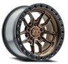Set 4 20" Arena Hustle 20x9 5x5 1mm Smoked Bronze Center Satin Black Lip Wheels