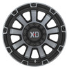 XD XD852 Gauntlet 20x9 6x135 6x5.5 Satin Black With Gray Tint Wheel 20" 0mm Rim