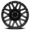 Set 4 20" Arena Supreme 20x9 8x170 0mm Satin Black Wheels For Ford Truck Rims