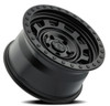 17" Arena Gunner 17x9 5x5 0mm Satin Black Wheel For Jeep Truck Rim