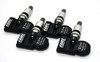 Set 4 TPMS Sensors 433Mhz Metal Stem fits 12-16 Fiat 500
