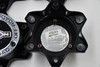 Vision Matte Black Wheel Center Cap Hub Cap C394PLMB-6V 5.875" 6 Lug Bolt on