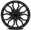 Set 4 20" Arena Cobra 20x9 5x5 20mm Satin Black Wheels For Jeep Truck Rims