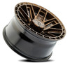 Set 4 20" Arena 20x10 8x170 -18mm Battle Smoked Bronze Tint Clear Lifted Wheels