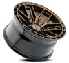 17" Arena Battle 17x9 6x5.5 1mm Smoked Bronze Tint Clear Wheel Truck SUV Rim