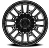22" Arena Battle 22x10 8x180 -18mm Satin Black Wheel Lifted For Chevy GMC Rim