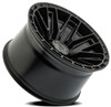 Set 4 22" Arena Battle 22x10 8x170 -18mm Satin Black Wheels Lifted Truck Rims
