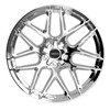 Set 4 20" Motiv 435C Foil Chrome 20x8.5 Wheel 5x108 5x4.50 Rim +40mm