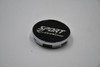 Sport Edition Chrome/Black Wheel Center Cap Hub Cap C-187-1(SE) 2.375" Sport Edition Snap in