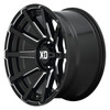 XD XD847 Outbreak 20x9 5x150 Gloss Black Milled Wheel 20" 30mm Rim