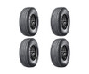 Set 4 235/75R17 Kumho Tires Crugen HT51 Radial Tires 2357517 Standard Touring 109T