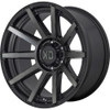 XD XD847 Outbreak 18x9 8x170 Satin Black With Gray Tint Wheel 18" 12mm Rim