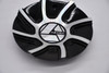 Azara AZA-519 Wheel Center Cap Gloss Black Black Machined 20" 22" 24" 26" 28" 30