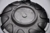 Azara black machined wheel center cap