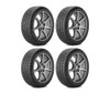 Set 4 225/55ZR17XL Kumho Tires Ecsta PS31 Radial Tires 2255517 Ultra High Performance 101W