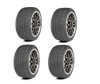 Set 4 245/50R18 Kumho Tires Ecsta PA51 Radial Tires 2455018 Ultra High Performance 100W