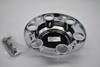 Genuine Vision Wheel C54-83V chrome OEM replacement center cap for Vision 54 Cheyenne 6-lug wheels. Fits 6x5.5 (6x139.7) bolt pattern applications with a 7.125-inch outside diameter.
