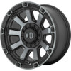 XD XD851 Monster 3 20x9 8x170 Satin Black With Gray Tint Wheel 20" 18mm Rim