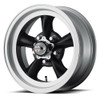 American Racing VN105 Torq Thrust D 15x7 5x4.5 Black Machine Wheel 15" -6mm Rim