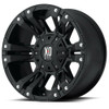 XD XD822 Monster II 17x9 5x5.0 Matte Black Wheel 17" -12mm Rim