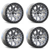 Set 4 17" Dirty Life DT-1 Machined 17x9 6x5.5  -12mm Offroad Truck SUV Wheels