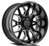 20" Arena Violator Gloss Black Milled 20x10 Wheel 6x5.5 -18mm A117200084N01816