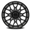 Set 4 20" Arena Violator Satin Black 20x10 Wheels 6x5.5  -18mm Truck SUV Rims