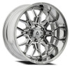Set 4 22" Arena Violator Milled & Polished 22x12 Wheels 6x135 -44mm Rims