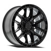 Set 4 20" Arena Battle Glossy Black 20x10 Wheels 6x135 -18mm Truck SUV Rims