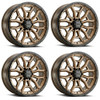 Set 4 20" Ultra 126BZ Warmonger 6 Bright Bronze Black Lip 20x10 6x5.5 -25mm Rims Set 4 20" Ultra 126BZ Warmonger 6 Bright Bronze Black Lip 20x10 6x5.5 -25mm Rims