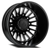 22" Arena Dually Thunder Rear Satin Black 22x8.25 Wheel 10x225 -202mm Dually Rim
