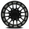 22" Arena Dually Thunder Rear Glossy Black 22x8.25 Wheel 8x200 -202mm Rim