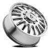 22" Arena Dually Rival Front Milled Polished 22x8.25 Wheel 8x210 105mm Rim