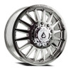 20" Arena Dually Rival Front Milled Polished 20x8.25 Wheel 10x225 105mm Rim