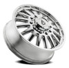 20" Arena Dually Rival Front Milled Polished 20x8.25 Wheel 10x225 105mm Rim