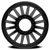 22" Arena Dually Rival Front Glossy Black 22x8.25 Wheel 8x200 105mm Rim