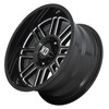 XD XD850 Cage 20x9 6x135 Gloss Black Milled Wheel 20" 0mm Rim