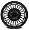 20" Arena Dually Tactic Front Satin Black 20x8.25 Wheel 8x210 105mm Rim