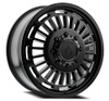 20" Arena Dually Tactic Front Satin Black 20x8.25 Wheel 8x200 105mm Rim
