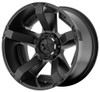 XD XD811 Rockstar II 17x8 5x5.0 Matte Black Wheel 17" 10mm Rim