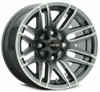 14" Vision ATV 112 Assault Gunmetal Machined Face Wheel 14x7 4x156 2.5mm Rim