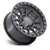 Set 4 15" Fuel UTV FV832 Cycle UTV Gloss Gunmetal 15x7 Wheels 4x156 38mm Rims