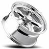 Set 4 17" Vision American Muscle 141H Legend Chrome Wheels 17x9 5x4.5 25mm Rims