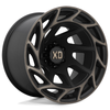 XD XD860 Onslaught 20x10 5x5.0 Satin Black With Bronze Tint Wheel 20" -18mm Rim
