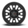 XD XD864 Rover 22x10 5x5.0 Satin Black With Gloss Black Lip Wheel 22" -18mm Rim