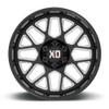 XD XD849 Grenade 2 18x9 8x170 Gloss Black Milled Wheel 18" 18mm Rim