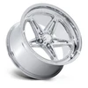 Set 4 18" American Racing Vintage VN514 Groove Chrome 18x8 Wheels 5x4.75 0mm Rim