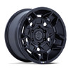 Set 4 17" Black Rhino Hard Alloys BR028 Guard Matte Black 17x8.5 6x5.5 25mm Rims